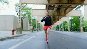 Running through the city with Brooks running in a video made by Unconquered. Post production by unconquered.